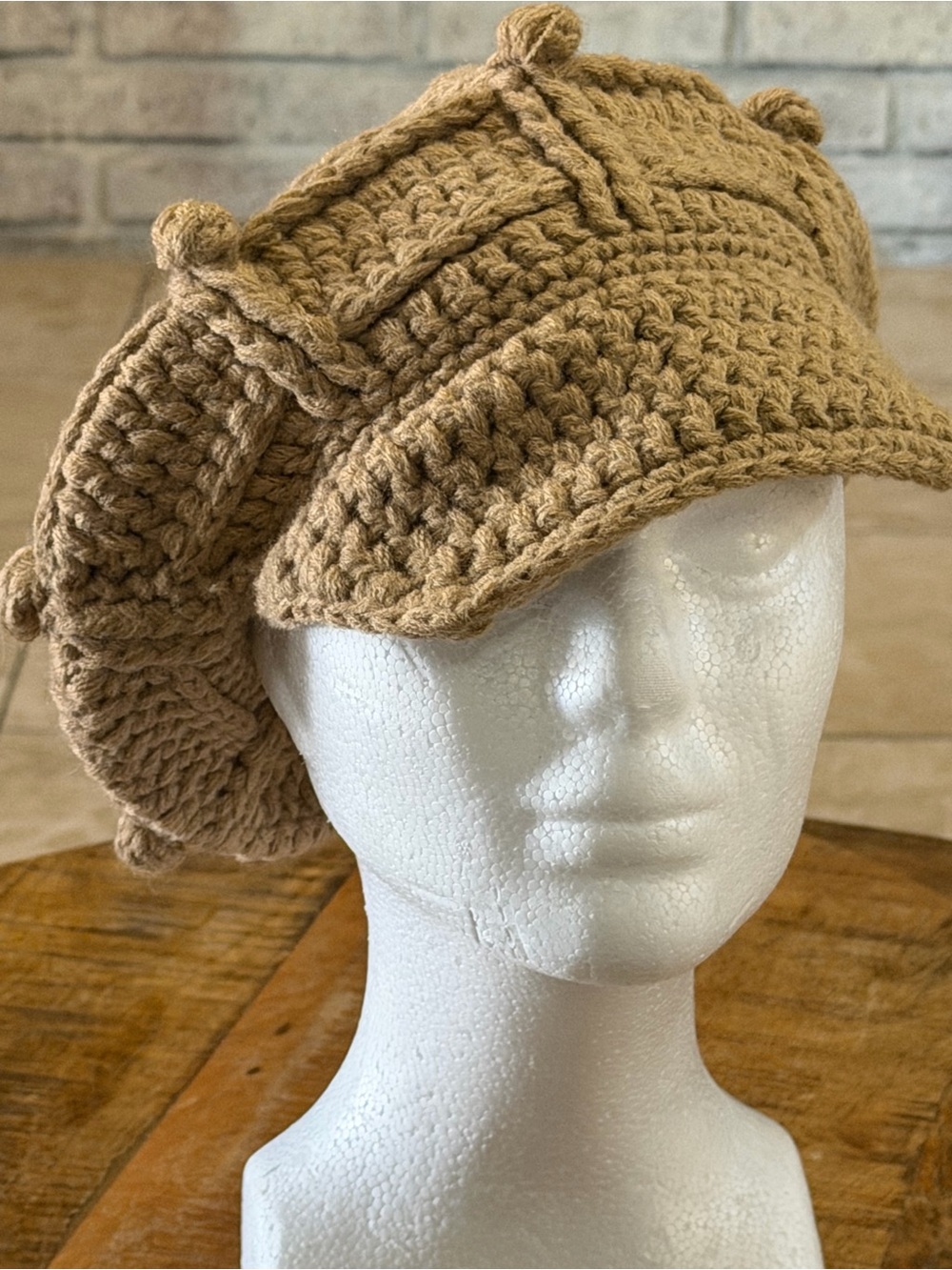 2 New Laundry Crochet Newsboy Caps One Size
Pumpkin & Nomad